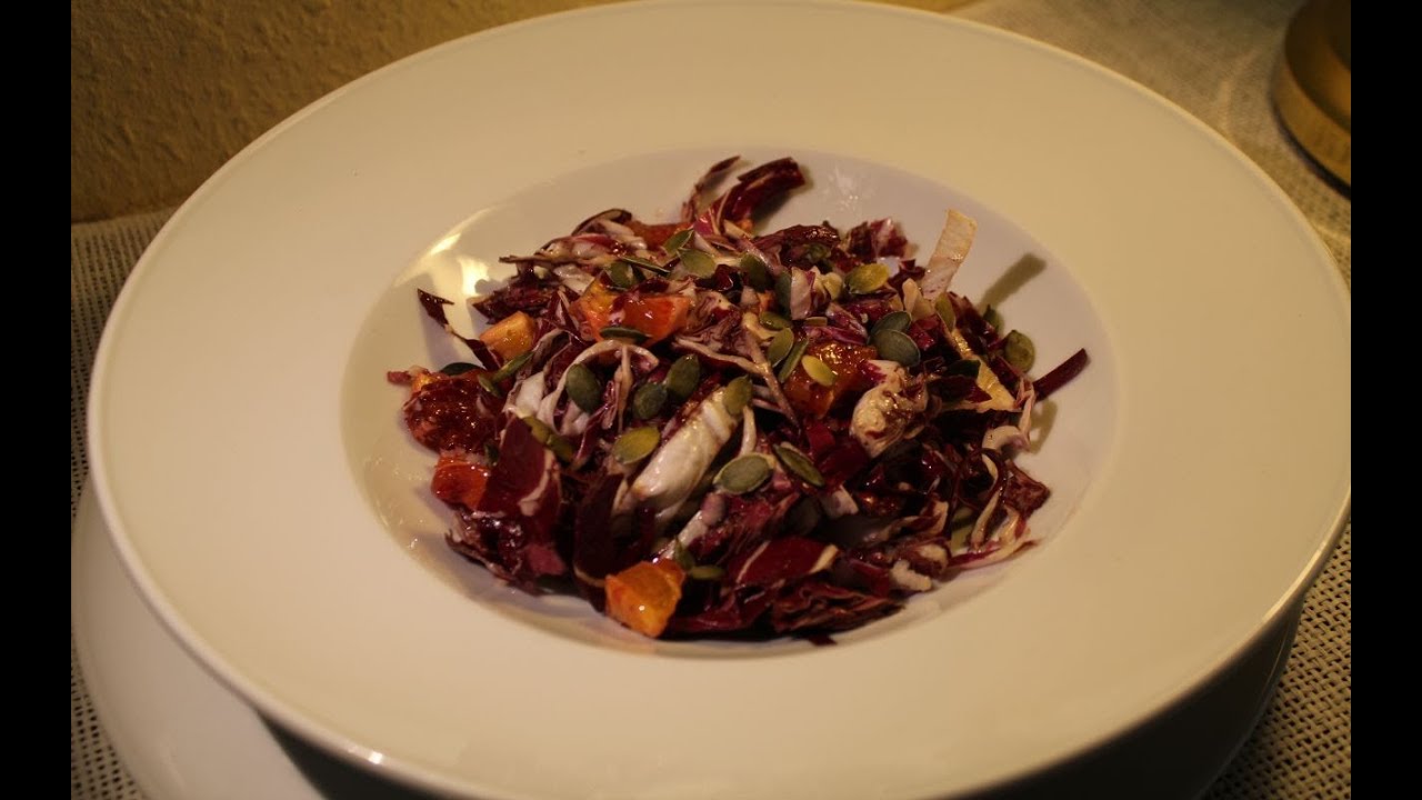 Radicchiosalat Rezept -  Der Bio Koch #446