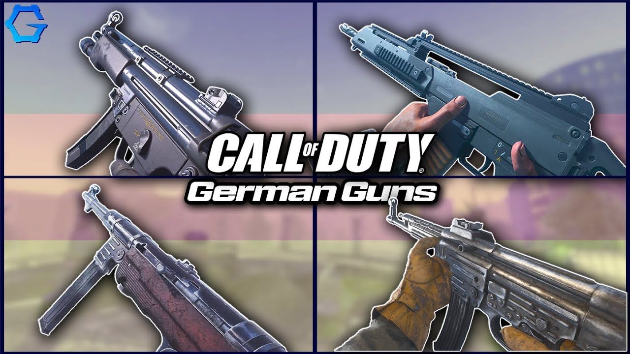 Call of Duty's German Guns!