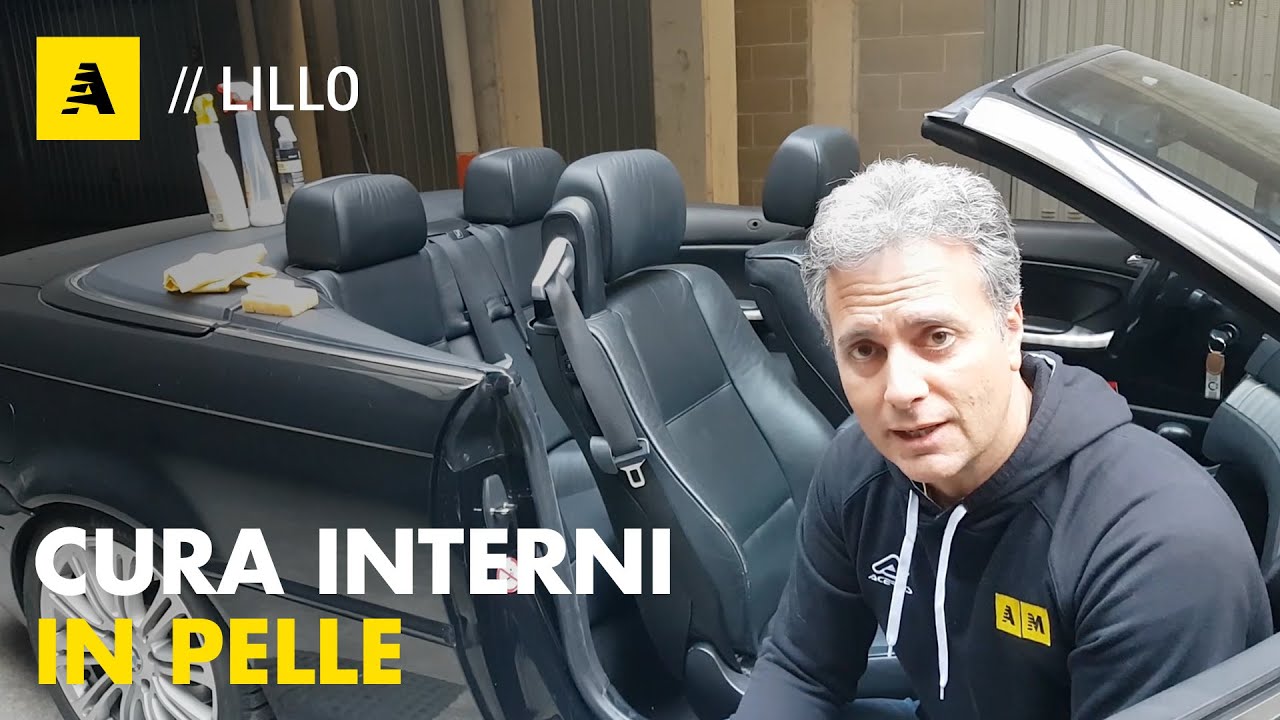 CURA per l'auto | Come pulire e rinnovare gli interni in pelle