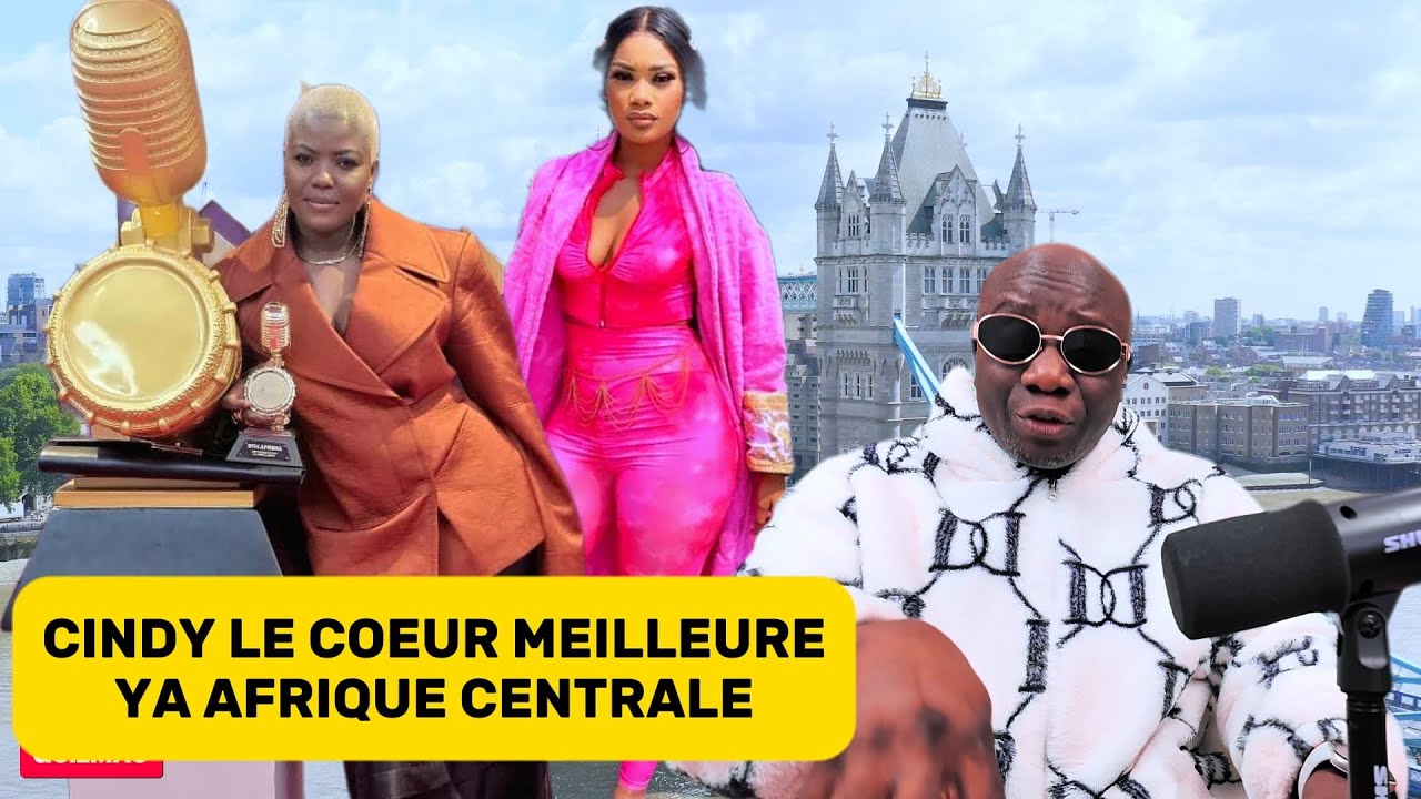 CINDY LE COEUR Meilleure ya Afrique Centrale  Rebo tCHULA vIE YA bOITE