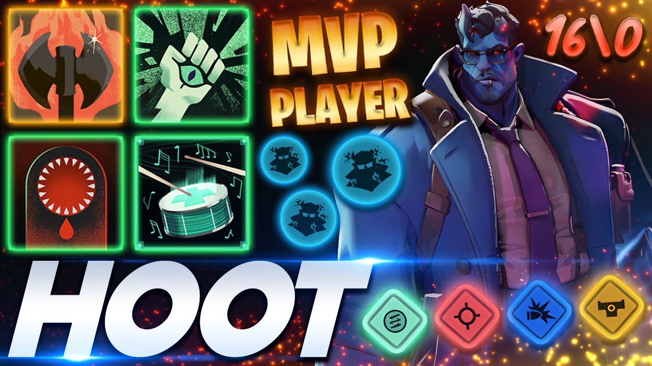 Hoot Abrams MVP PLAYER 16/0 - Deadlock Pro Gameplay & Guides [Watch & Learn]