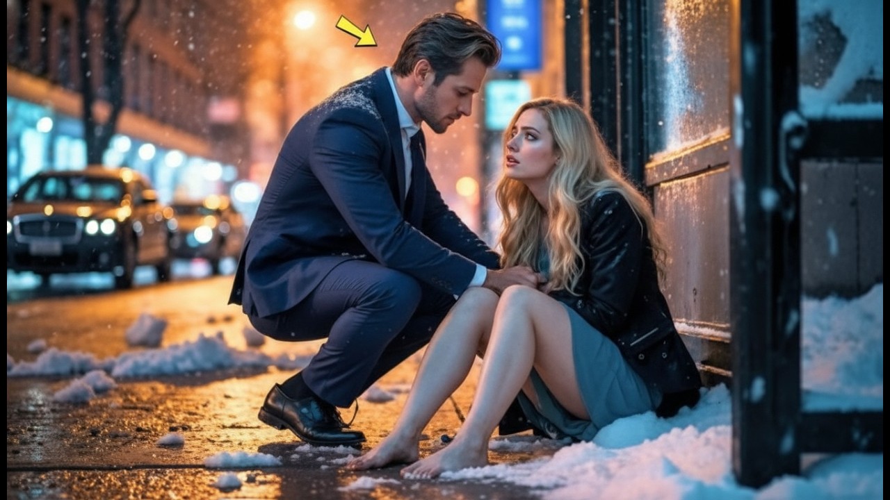 You’re Coming With Me” Millionaire CEO Found a Freezing Nurse at the Bus Stop—Then Took Her Home…