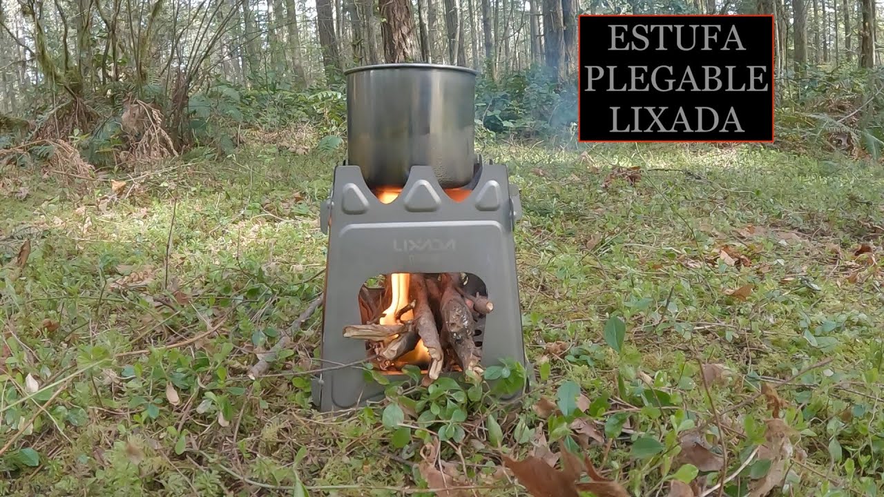 ESTUFA PLEGABLE LIXADA. VIDEO EN ESPANOL