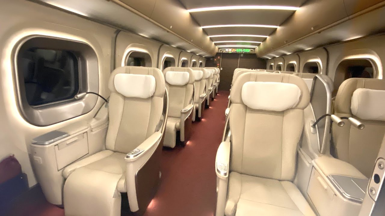 【＄160】Riding Japan's EXTREME Comfort Shinkansen | Gran Class
