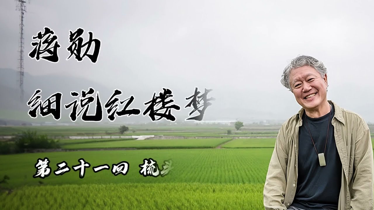 蒋勋细说红楼梦 青春版 第二十一回 梳头