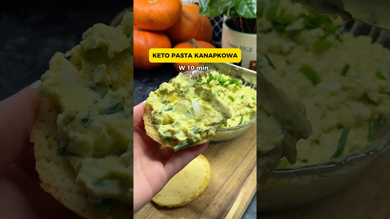 KETO PASTA KANAPKOWA z awokado 🥑