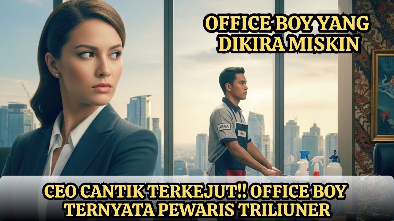 DIUSIR AYAH!! Pewaris Triliuner Nyamar Jadi Office Boy dan Dikira Miskin Oleh CEO Cantik