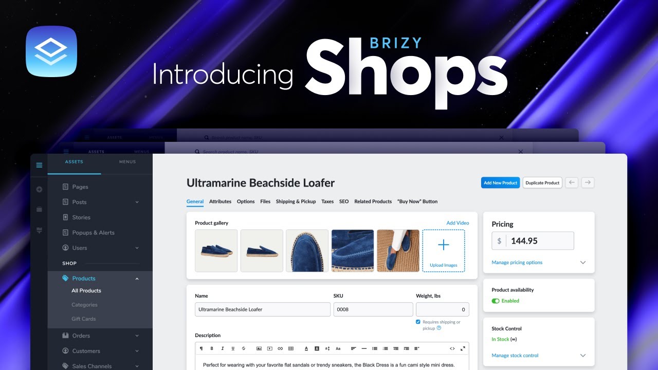 NEW: Introducing Brizy Shops