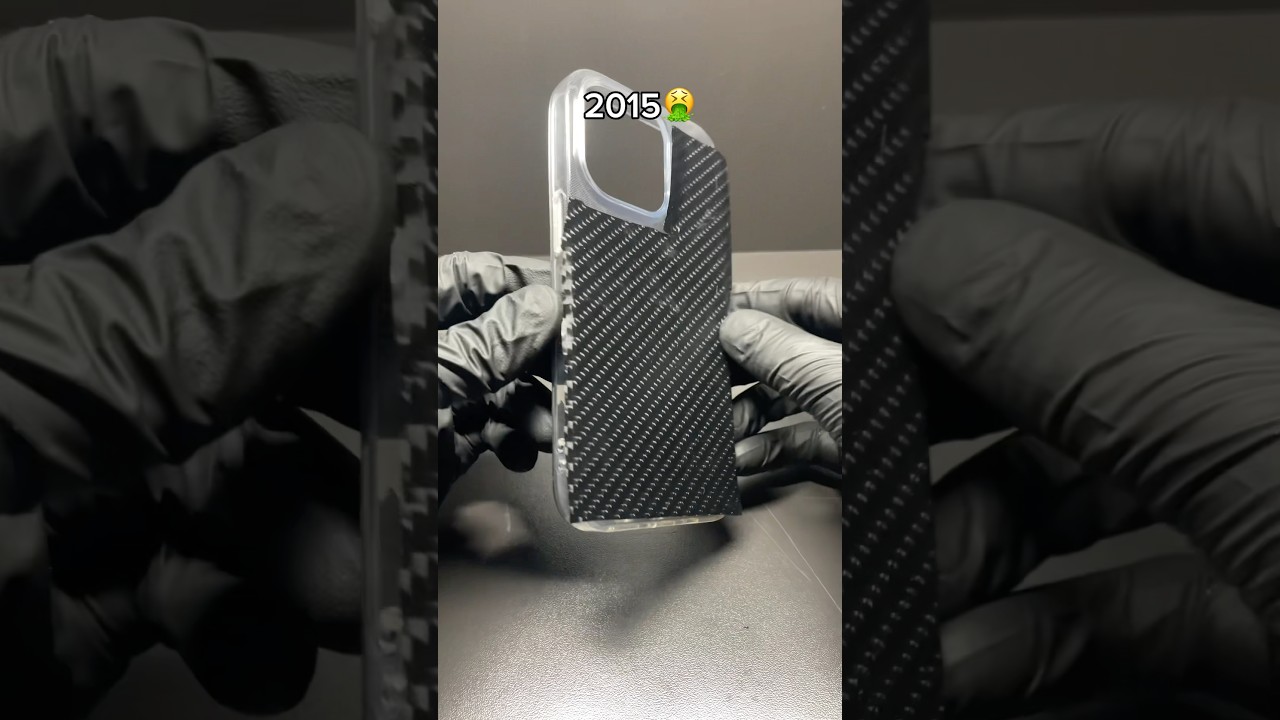 Upgrade your style with pure carbon fiber 🤯 #carbon #phonecase #iphone #unboxing #samsung