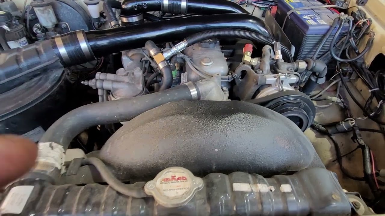 Toyota LC75 2h Turbo Kit Install Berrima
