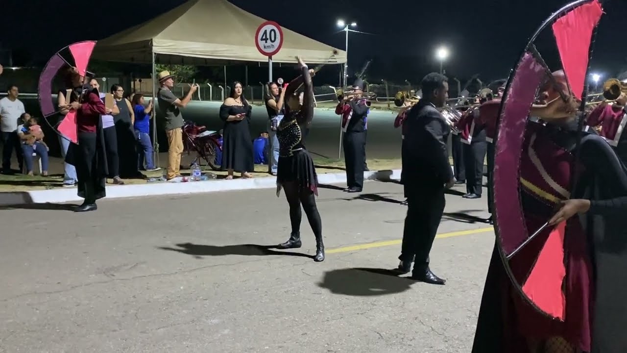 Corporação Musical Jardim Tiradentes | Entrada da Baliza no Concurso da FgfBandas – 2025