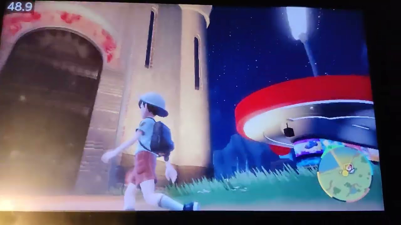 Pokemon Scarlett and Violet running at 60fps on a official Nintendo switch