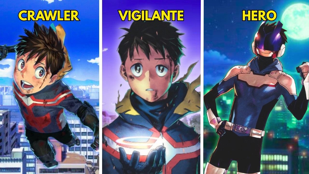 Хронология развития силы Коичи — MHA Vigilantes