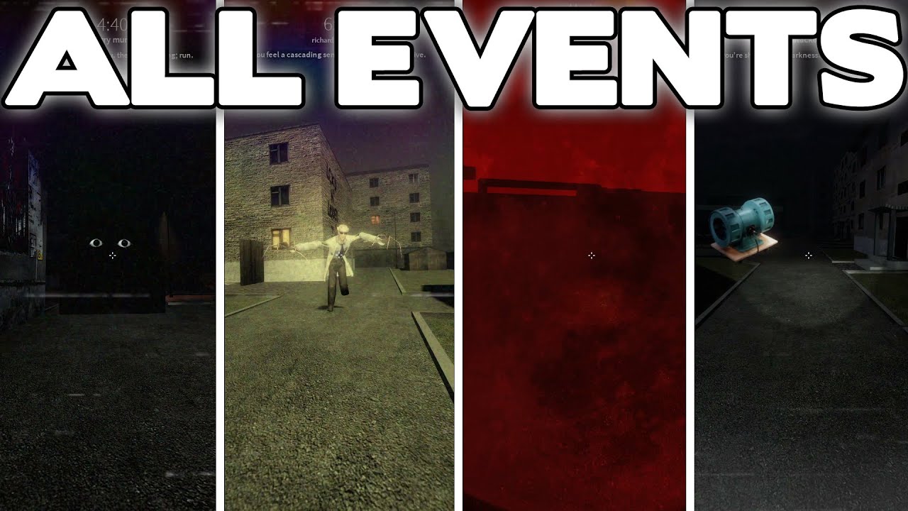 ALL EVENTS IN NICO'S NEXTBOTS (Blackout, Bloodmoon, Boderman, Angry Munci) | Roblox Nico's Nextbots