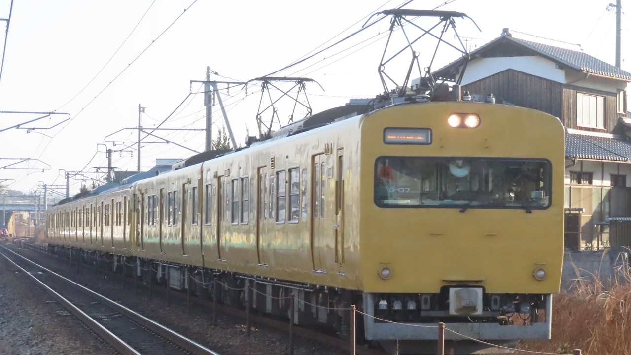 1821M 115系 G-07編成＋A-17編成 伯備線普通備中高梁行き 2026そうじゃ吉備路マラソン開催に伴う増結！