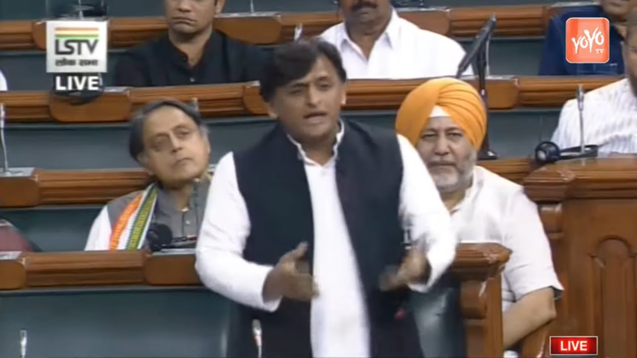 Akhilesh Yadav Speech Attack on Modi Govt | Article 370 | Lok Sabha | Amit Shah | YOYO TV Kannada
