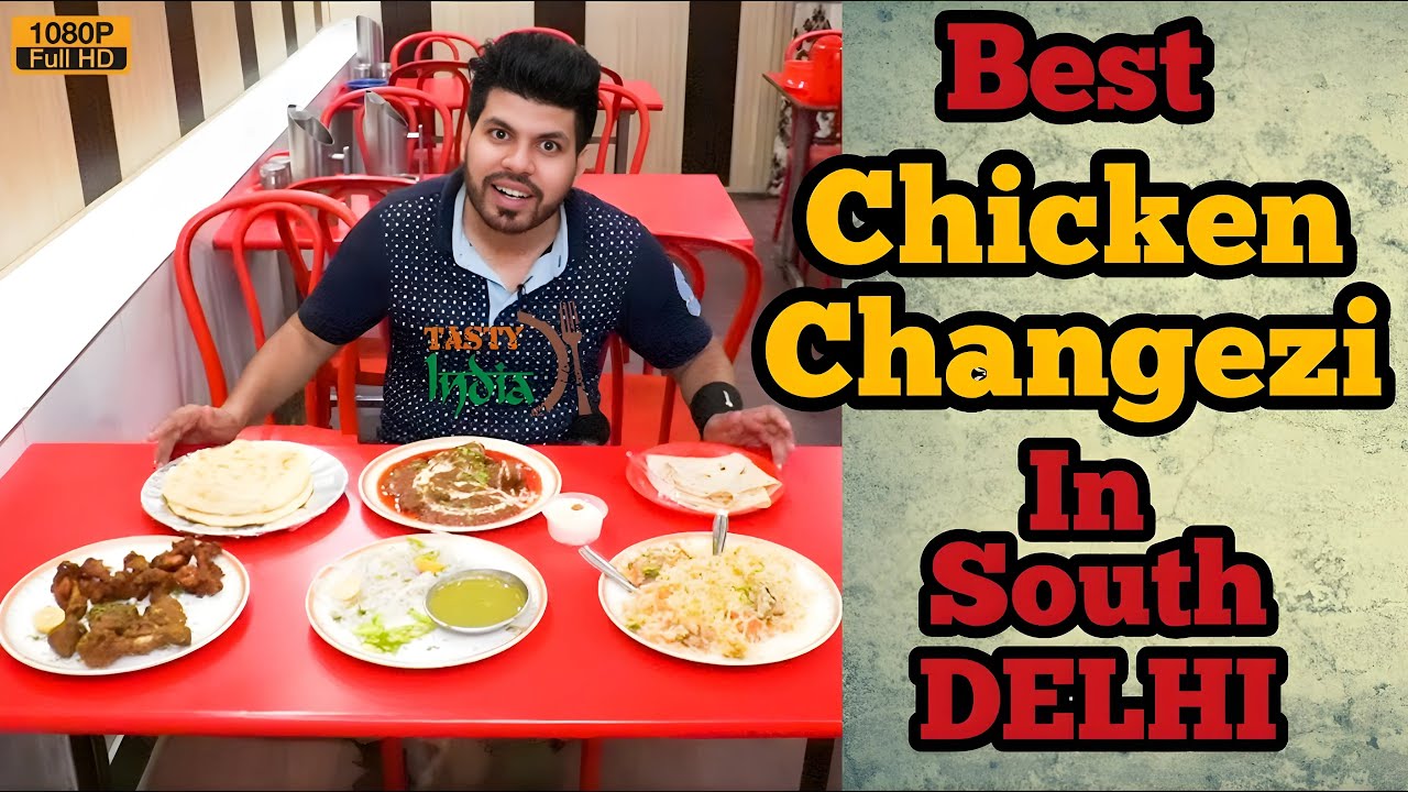Okhla Street Food Tour | Changezi Chicken At Aziz Chicken Corner Jamia Nagar |