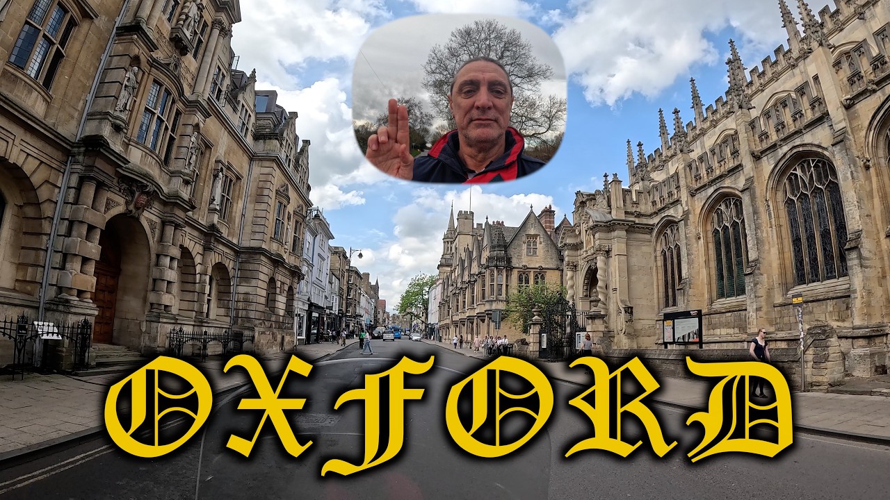 A Quick Ride Through OXFORD - If You've Never Been!