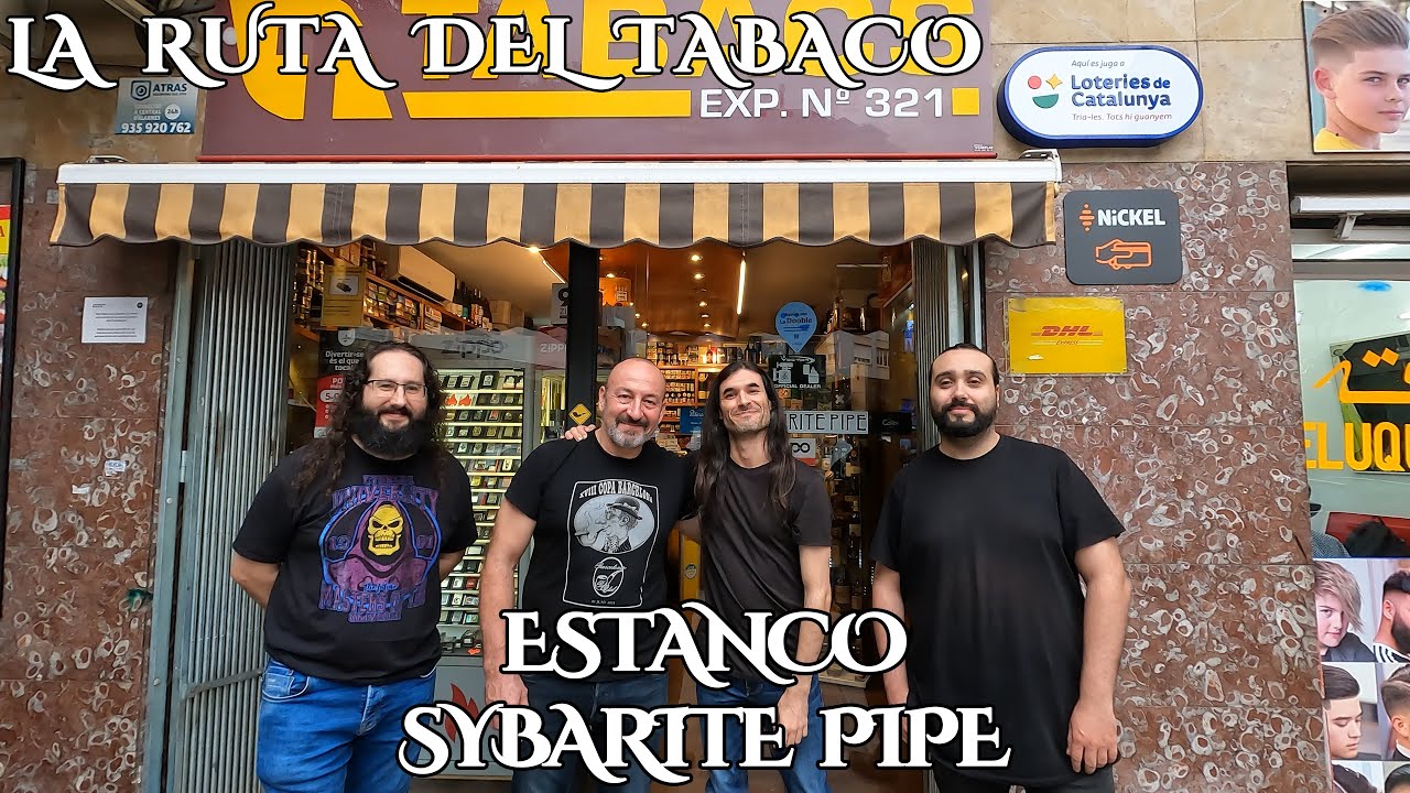 Tabaco de Pipa - Visita Estanco Sybarite Pipe de Barcelona