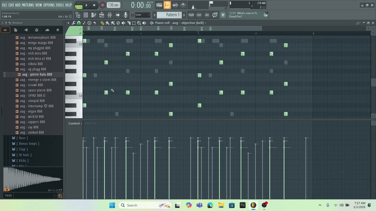 melody and beat from scratch (part 1)
