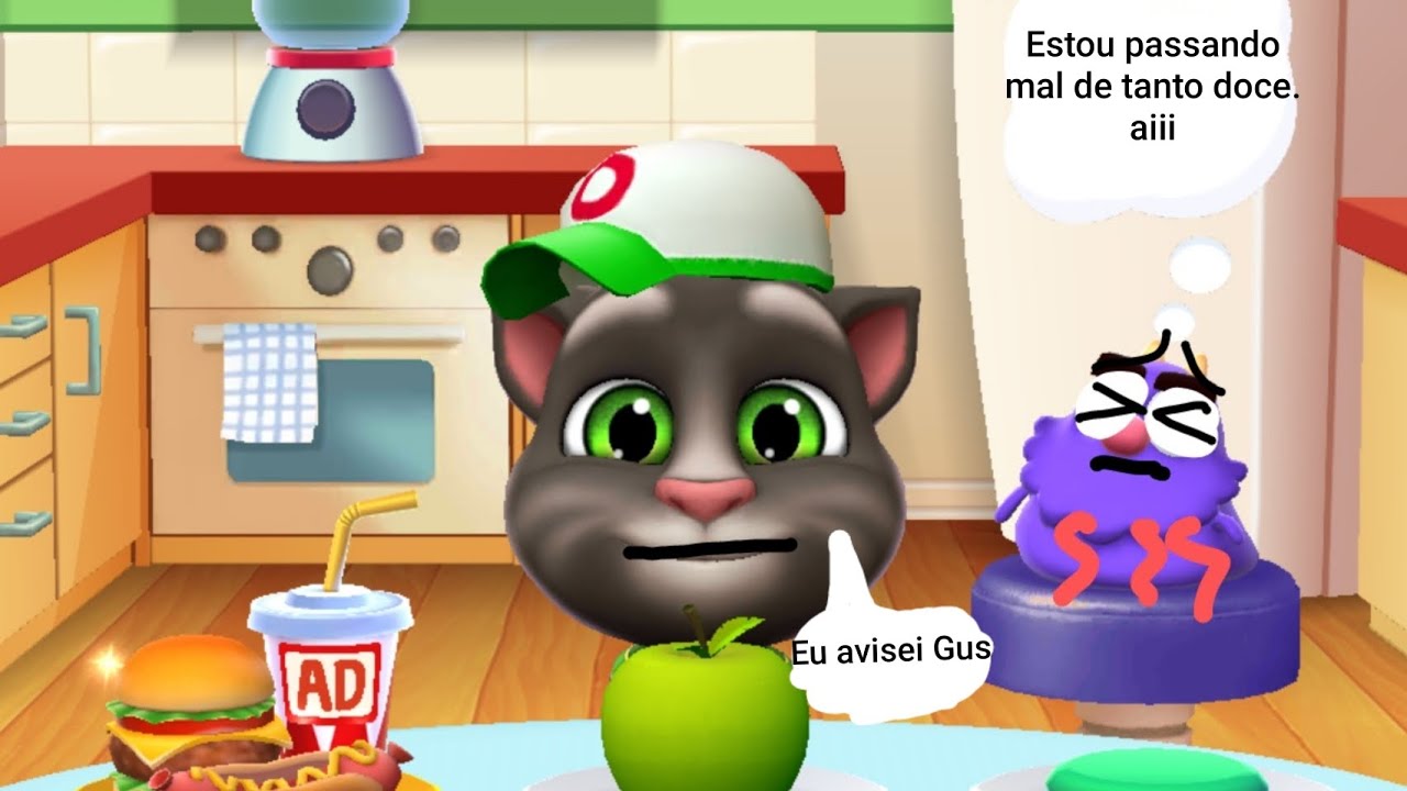 Gus em| Comer muito doce faz mal