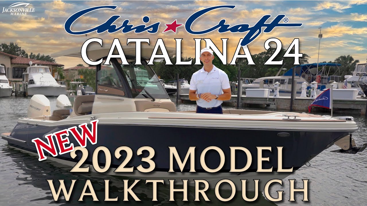 NEW 2023 Chris-Craft Catalina 24 Walkthrough