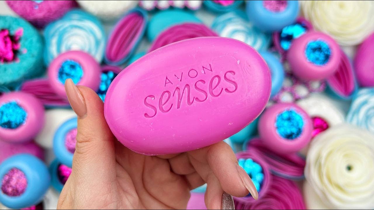 ASMR SOAP★Compilation set★Crushing soap★Cutting soap cubes★FOAM&GLITTER&STARCH★@AllaAsmr