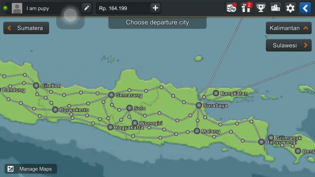 Thử thách đi hết map bus Simulator id part2