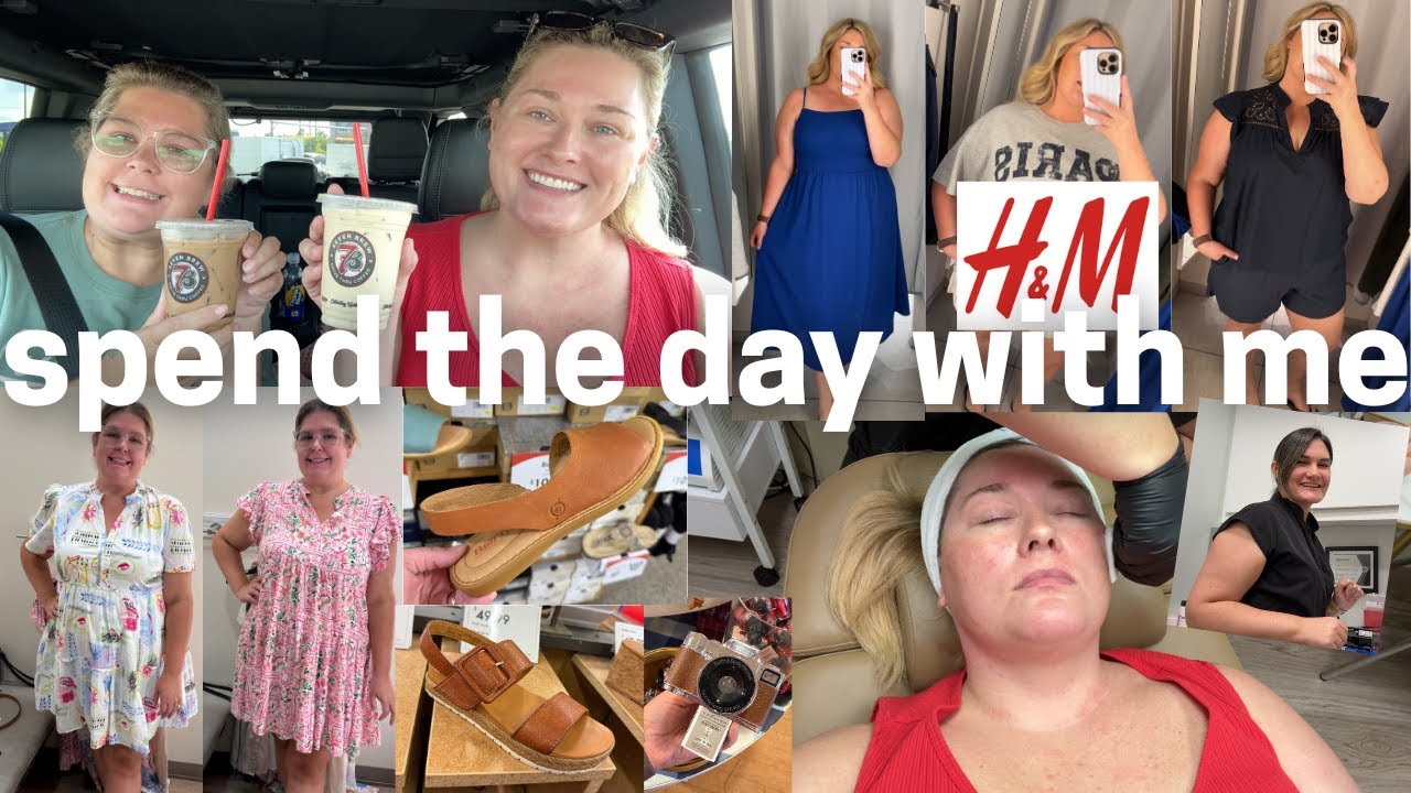 H&M HAUL, FACIAL + SHOPPING WITH CANDICE | vlog 289