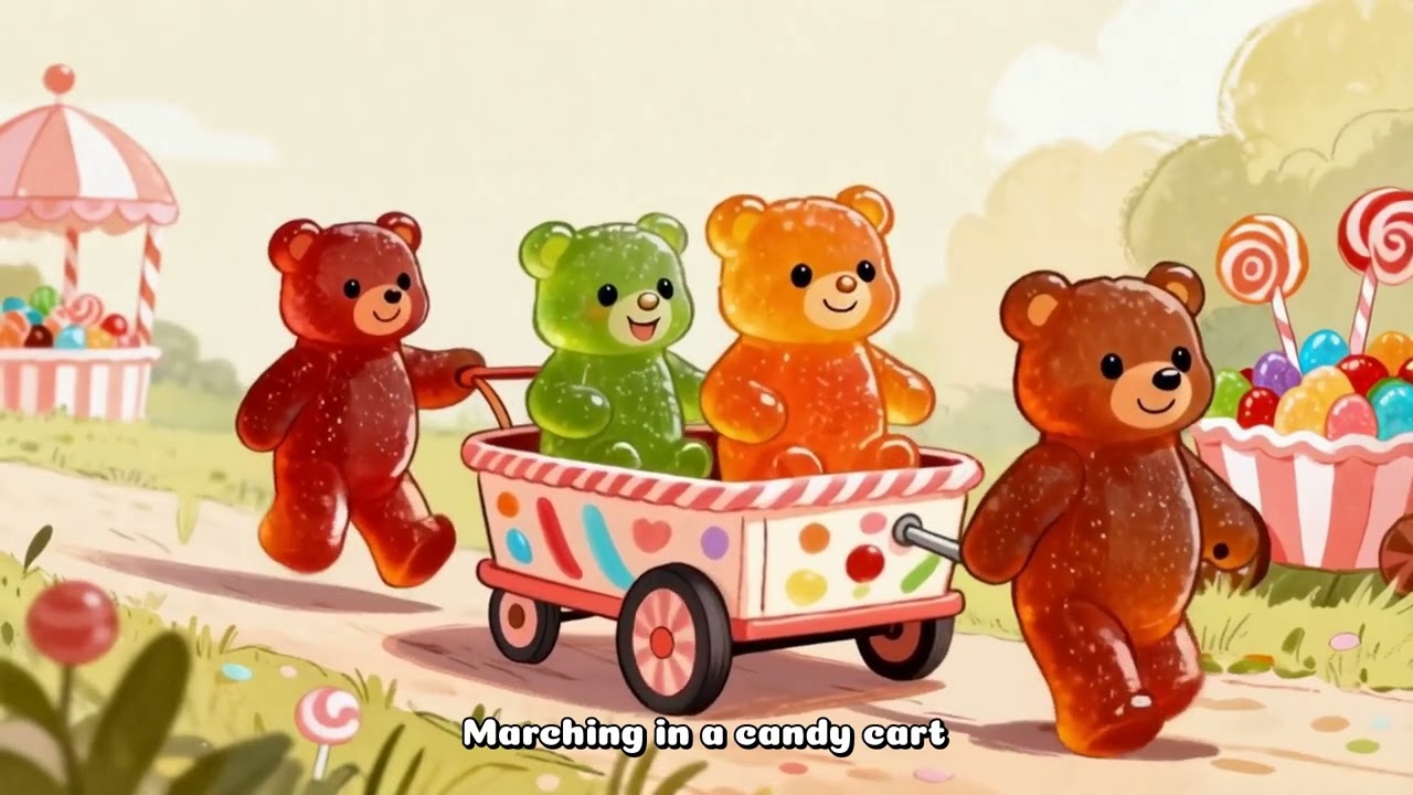 Gummy Bear Dance 🍬🐻 | Fun Kids Song & Silly Dance (Shorts)