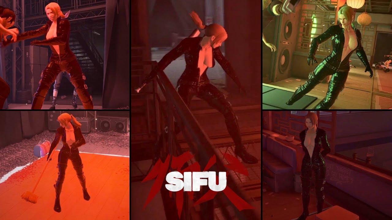 Sifu (Mod) - Tekken 7 Nina Williams Clears Sifu Tiger Arena 10 (All Gold Stamps)