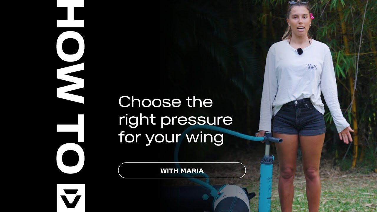 How To choose the right inflation pressure for your wing
