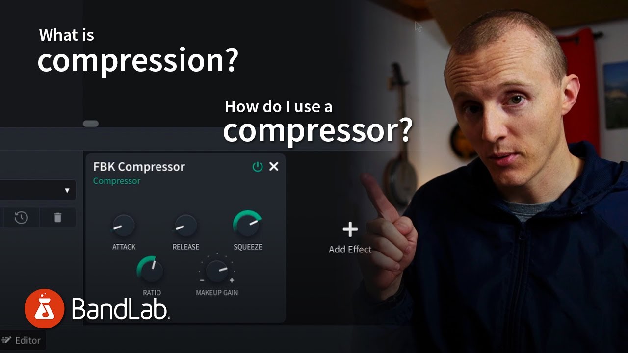 Using a compressor on BandLab ft. Eumonik