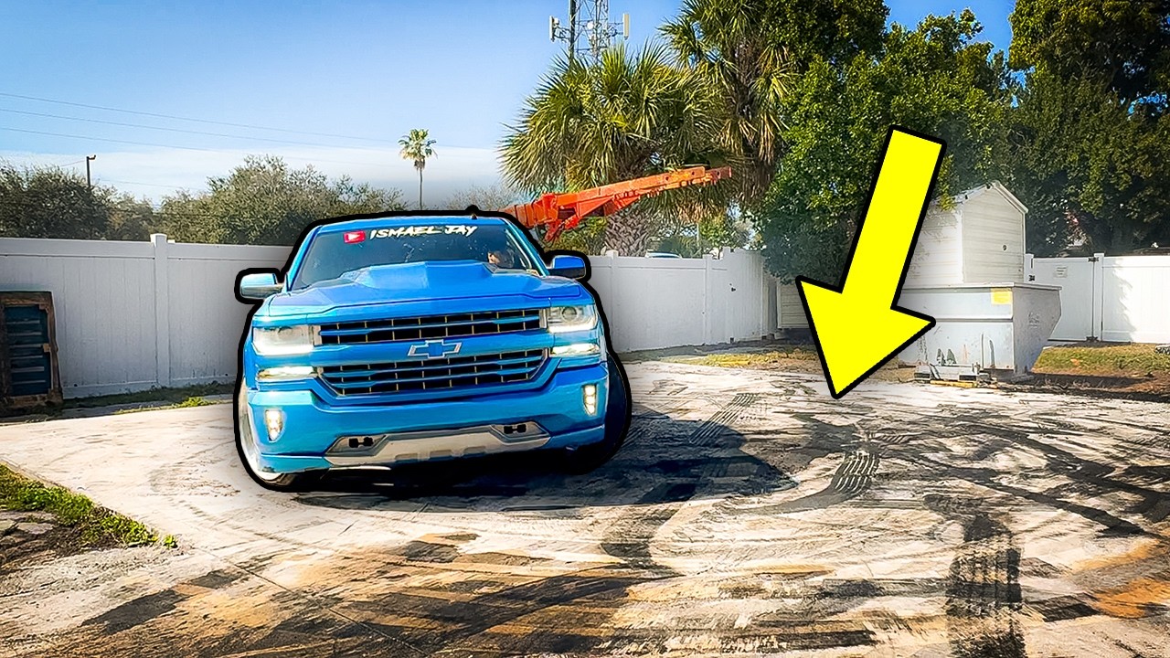 DOING DONUTS IN THE SMALLEST PIT IN THE WORLD!!!