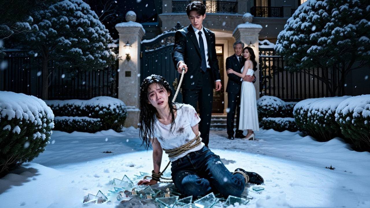 She killed her parents for her lover, ruined the memorial--was cheated , then driven insane.