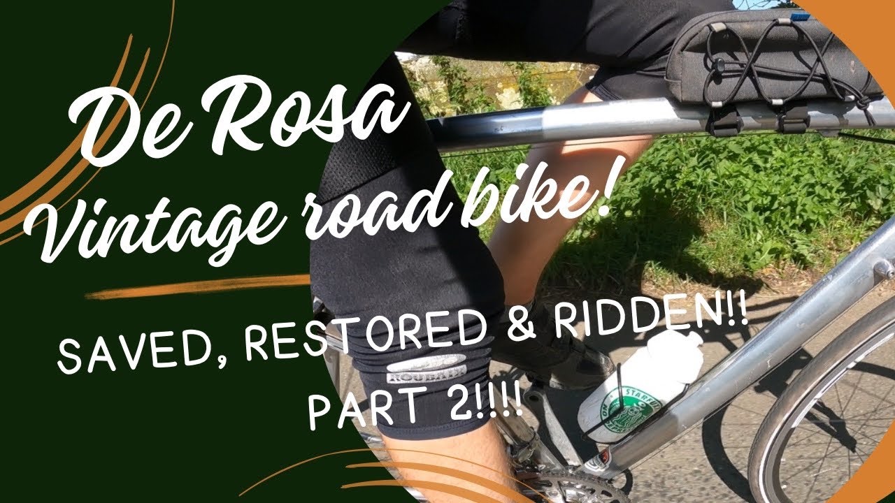 De Rosa Vintage Bike - saved and ridden!! #bike #cycling #roadbike