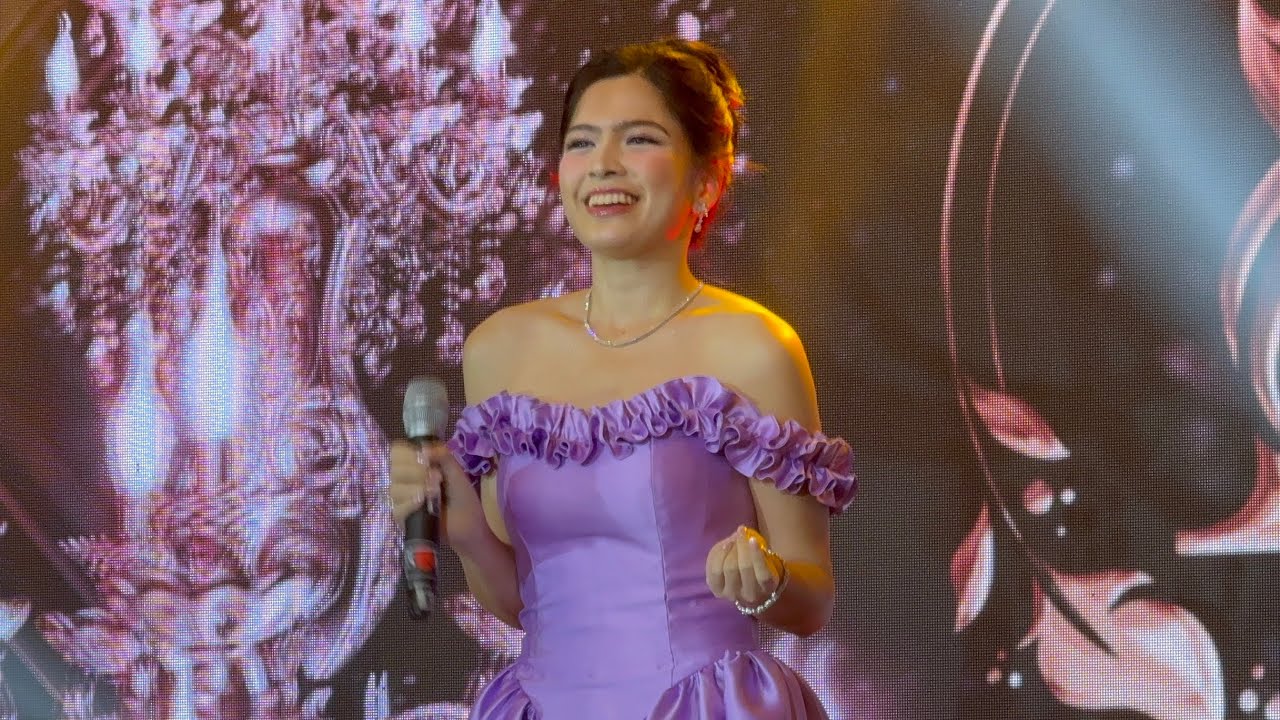 ALEXA ILACAD, pasabog gown at singing sa anniversary thanksgiving ni ANNA MAGKAWAS