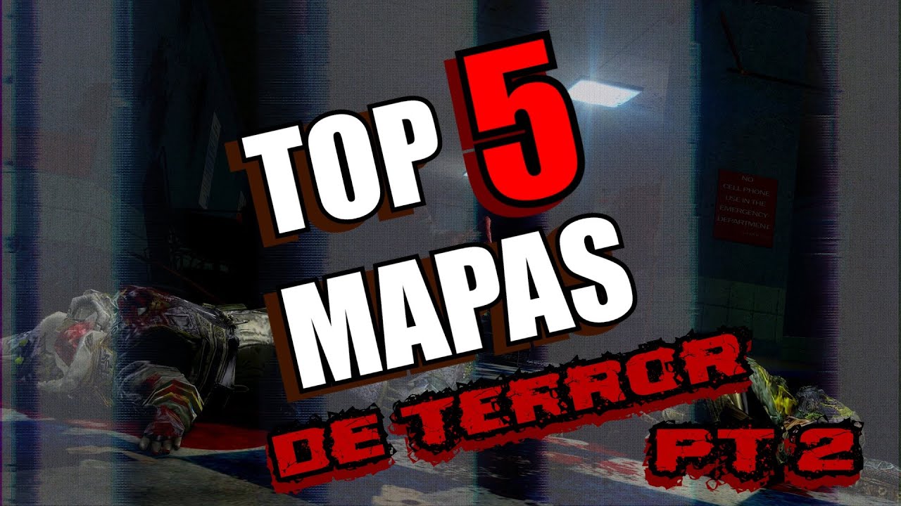 TOP 5 MAPAS DE TERROR Pt 2 [Garry's Mod]