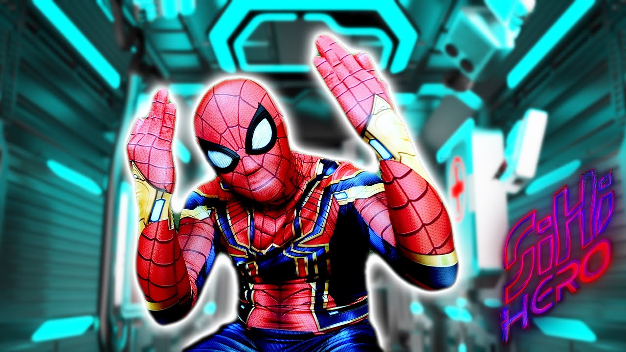Spider Man Dancing in the spaceship | SuperHero Comedy funny video | SiHi HERO