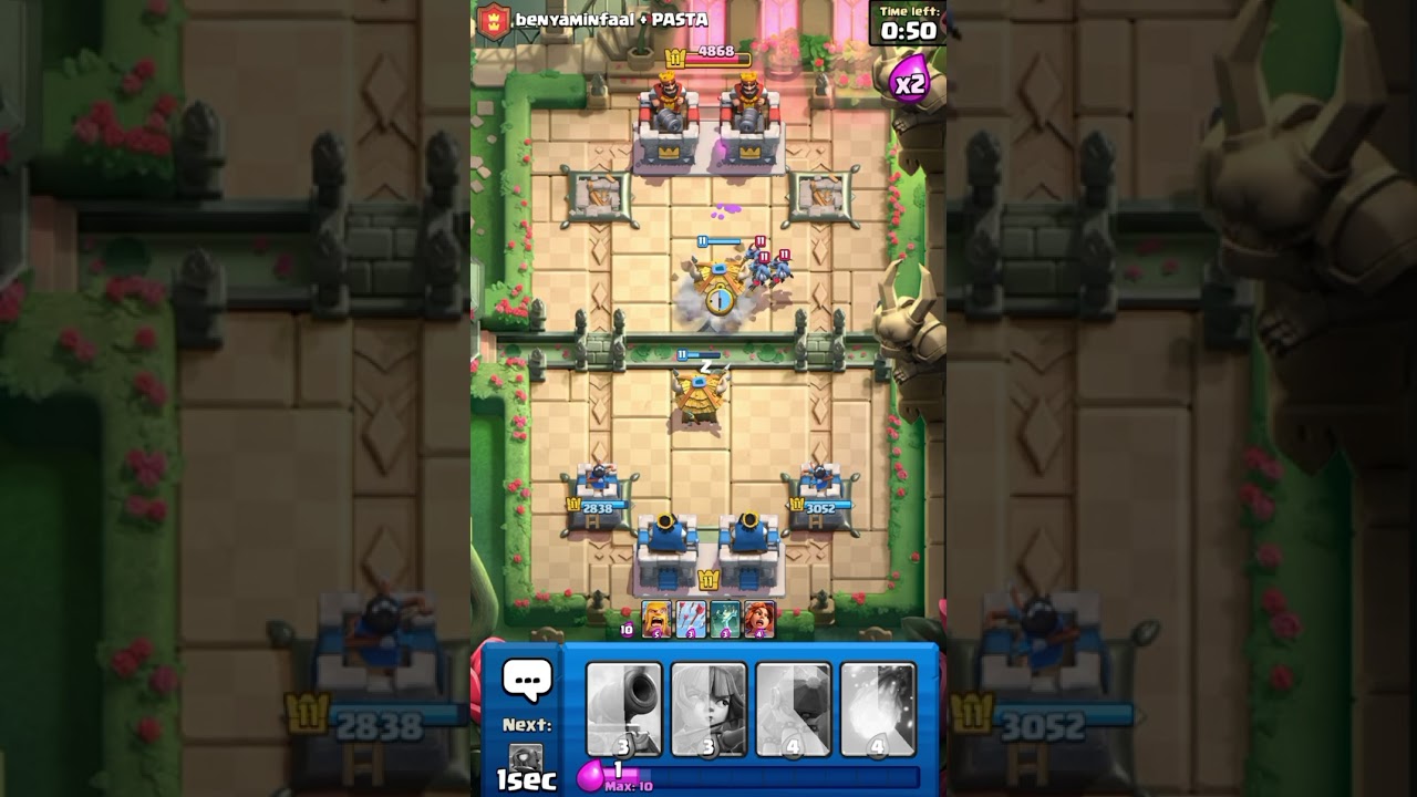 Я граю в Clash royale 