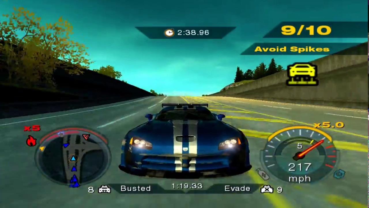 Need For speed Undercover PCSX2