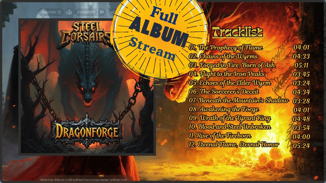 Steel Corsairs- Dragonforge- Full Album 2025