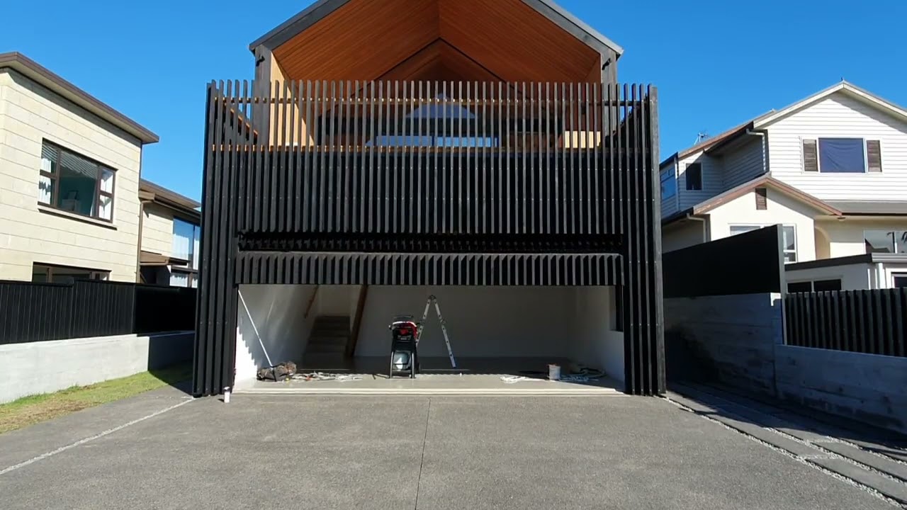 【Garage Doors Case ONE】 flush mount sectional Hidden door - Ideas That Are At Another Level