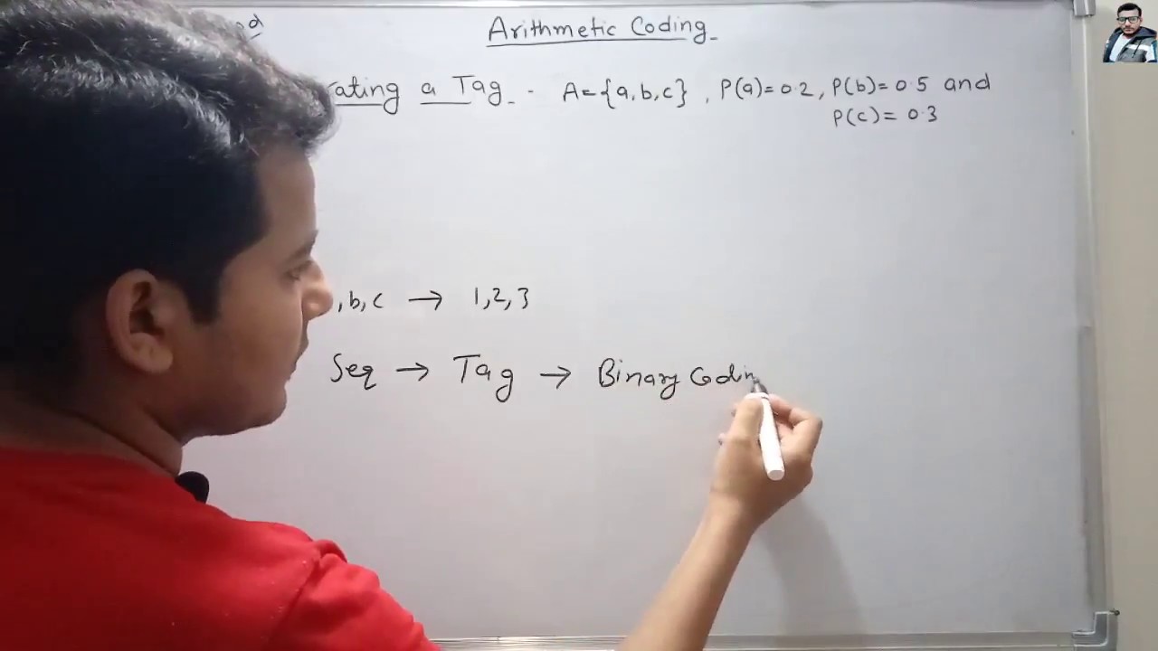 10.1 Generating & Deciphering a Tag in Arithmetic Coding | Data Compression