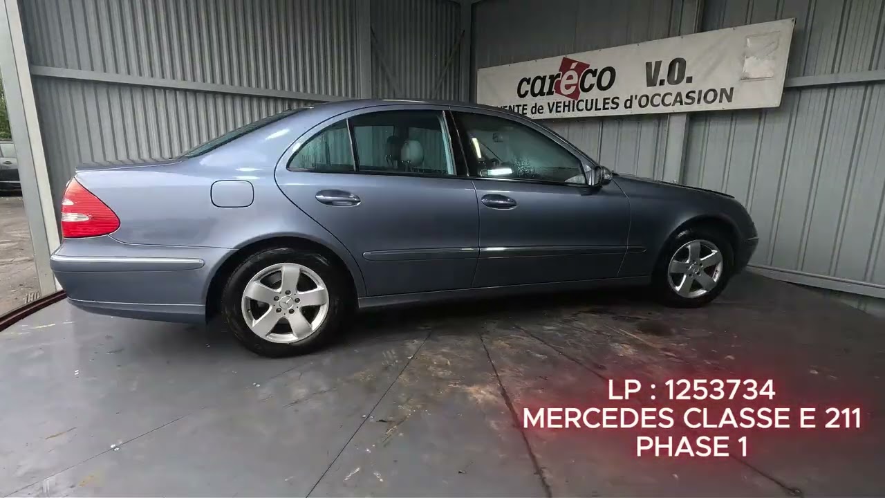 🔥 Arrivage – Mercedes Classe E W211 Phase 1 – E 270 CDI (OM647)