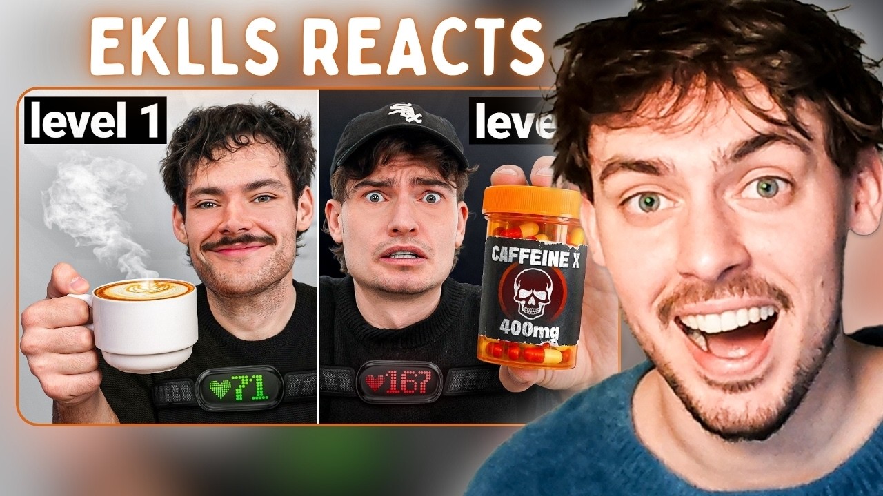 We Tested 7 Levels Of Caffeine (Reaction)
