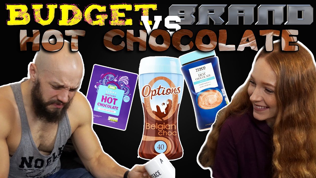 Hot Chocolate Budget Vs Brand (Options / ASDA Light / Tesco Low Fat) Review