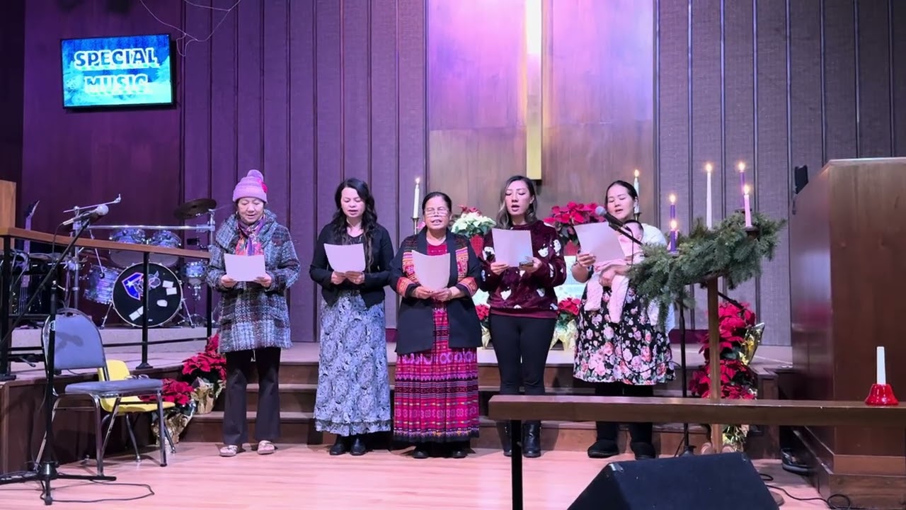 Hmong Choir Special Music Christmas Eve Service 12/24/25