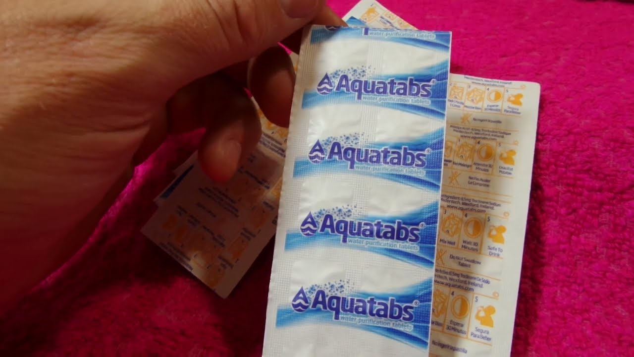 i Aquatabs Таблетки для знезараження води Tablets for water disinfection Обеззараживание воды 202405