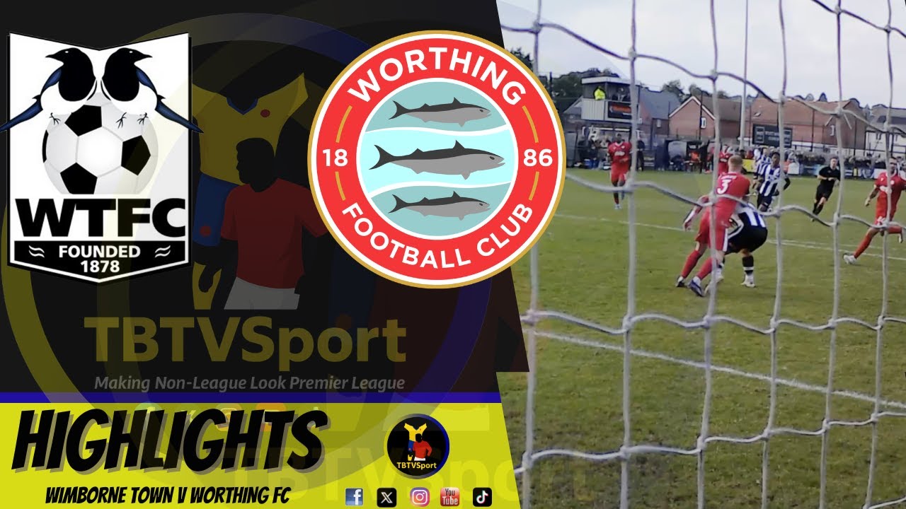 HIGHLIGHTS: Wimborne Town v @worthingfc #facup #highlights #nonleaguefootball #footballhighlights